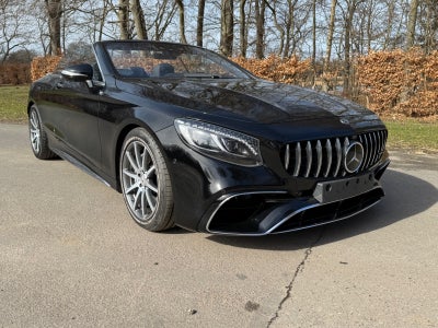 Mercedes S63 4,0 AMG Cabriolet aut. 4Matic+ 2d