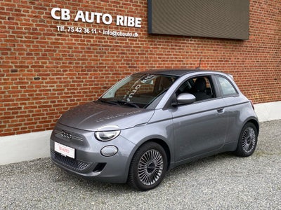 Fiat 500e  Icon El aut. Automatgear modelår 2021 km 44000 Gråmetal klimaanlæg ABS airbag servostyrin