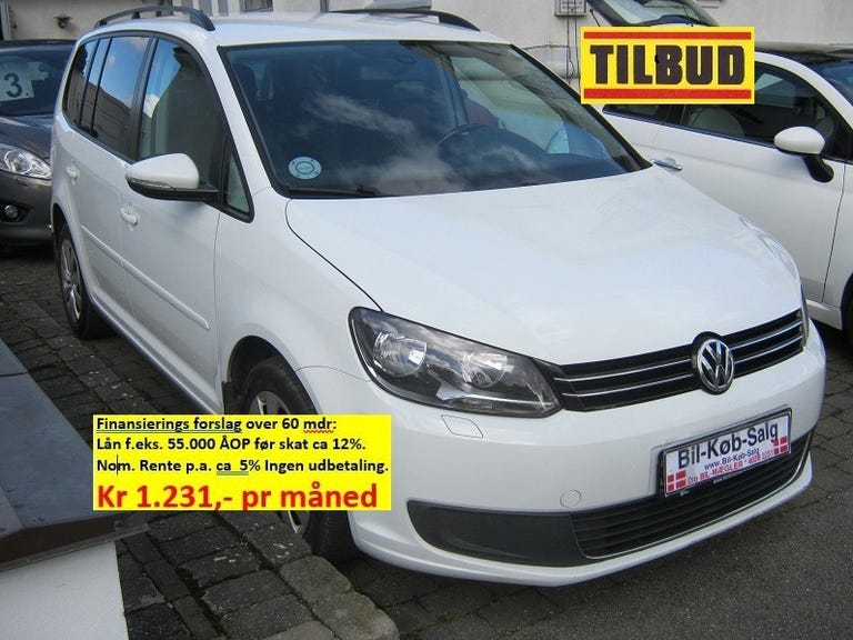 VW Touran TDi 105 Comfortline DSG BMT 7prs