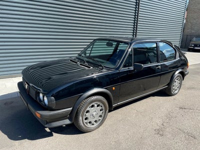 Alfa Romeo Alfasud 1,5 Ti Benzin modelår 1983 km 86000 Sort, uden afgift, Særdeles sjælden og IKKE r