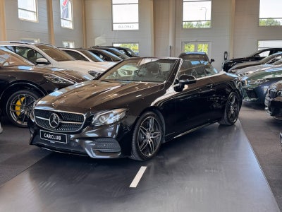 Mercedes E400 3,0 AMG Line Cabriolet aut. 4Matic 2d