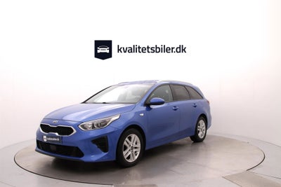 Kia Ceed 1,0 T-GDi Active SW Benzin modelår 2021 km 96000 Blåmetal træk klimaanlæg ABS airbag alarm 