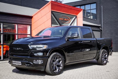 Dodge RAM 1500 5,7 V8 Hemi Limited Night aut. Benzin aut. Automatgear modelår 2024 Sortmetal km 0 AB