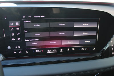 Audi Q6 e-tron S-line performance