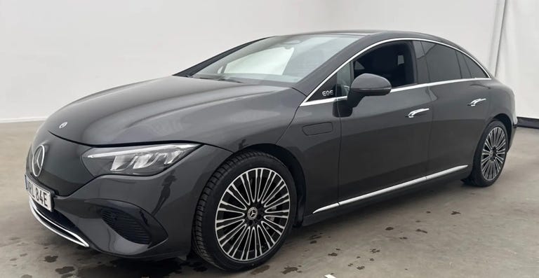 Mercedes EQE350+ Electric Art