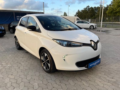 Renault Zoe 41 Intens El aut. Automatgear modelår 2020 km 51000 Hvid nysynet klimaanlæg ABS airbag a