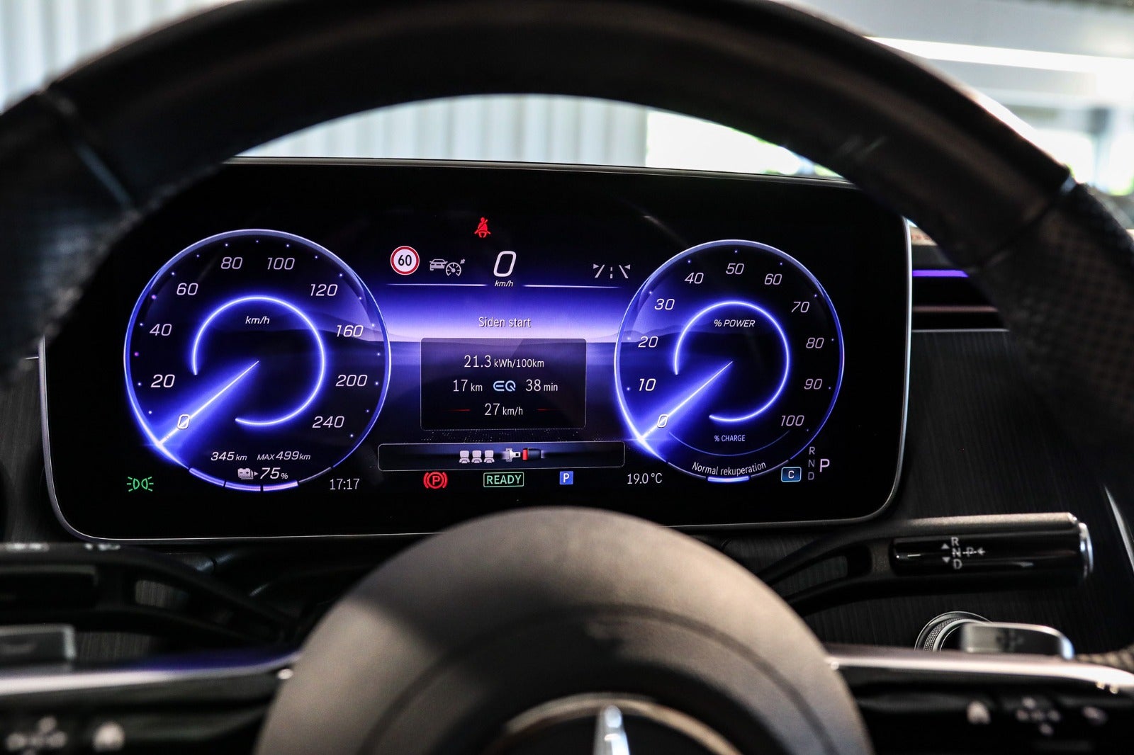 Billede af Mercedes EQE350+ AMG Line