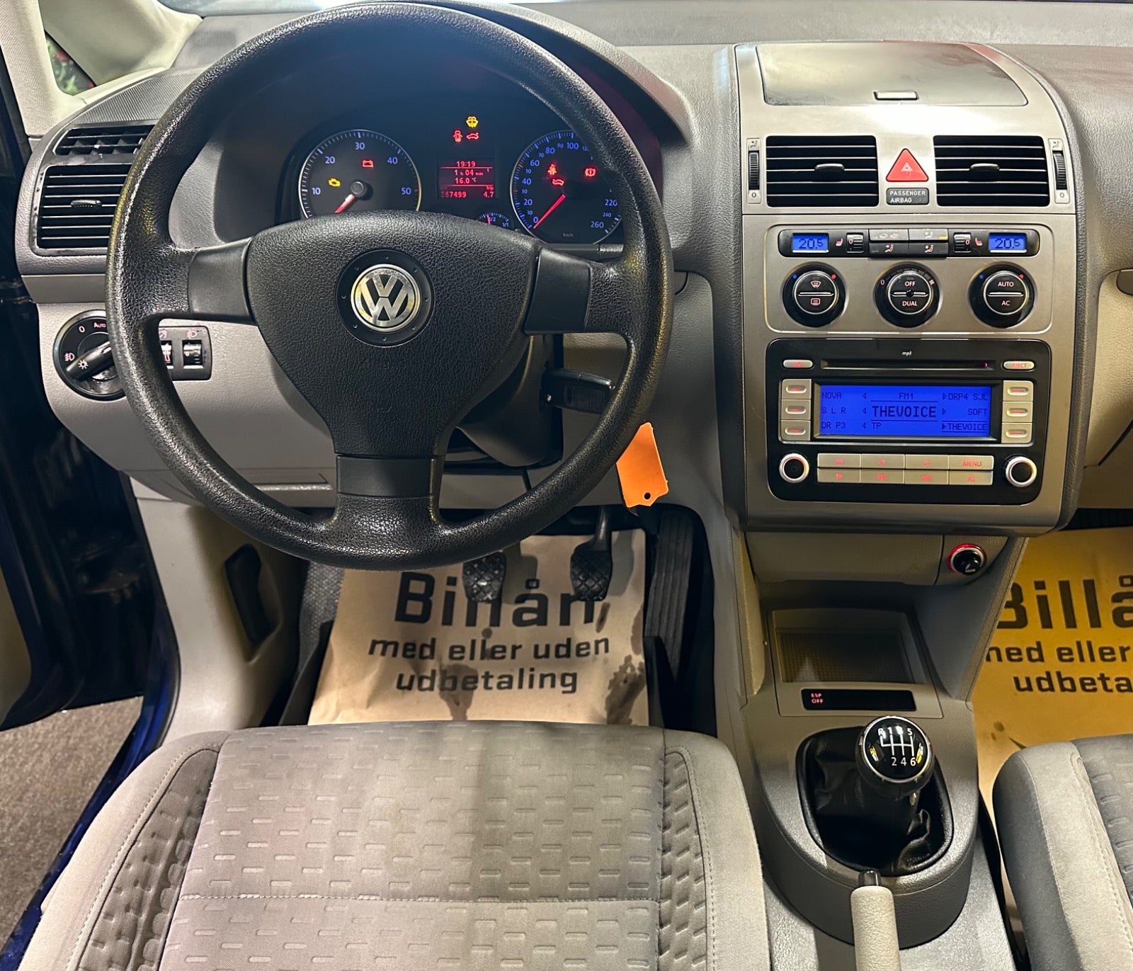Billede af VW Touran 1,9 TDi 105 Conceptline 7prs