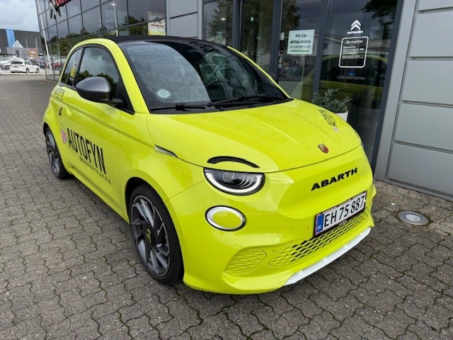 Fiat 500e la Prima Cabrio