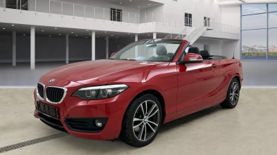 BMW 220i 2,0 Cabriolet aut. 2d