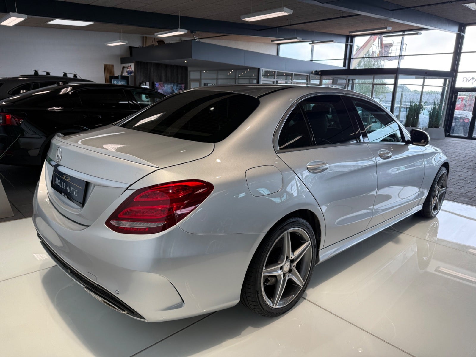 Billede af Mercedes C200 2,0 AMG Line aut.