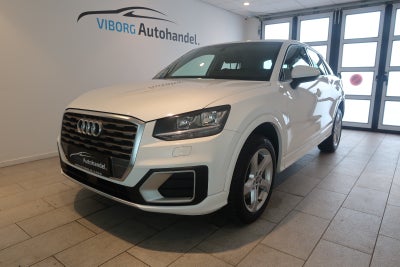 Audi Q2 1,0 TFSi 116 S-tr. Benzin aut. Automatgear modelår 2019 km 62000 Hvid nysynet ABS airbag ser