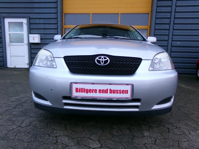 Toyota Corolla 1,6 Sol Benzin modelår 2003 km 272000 træk ABS airbag centrallås, ANHÆNGER TRÆK TIL 1