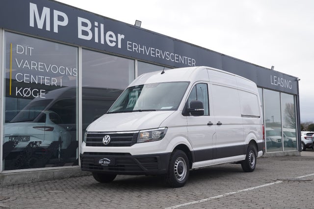 VW Crafter 35 2,0 TDi 140 Kassevogn L3H2