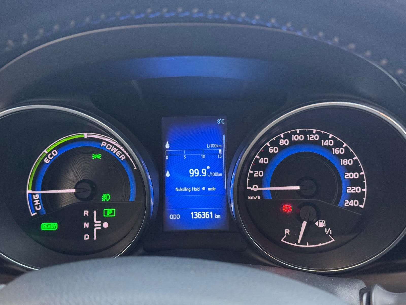 Billede af Toyota Auris 1,8 Hybrid H2 Style Touring Sports CVT