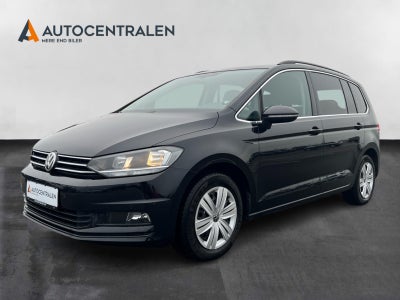 VW Touran 1,5 TSi 150 Comfortline DSG 7prs Benzin aut. Automatgear modelår 2019 km 66000 Sort ABS ai