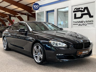 BMW 640d 3,0 Gran Coupé xDrive aut. Diesel 4x4 4x4 aut. Automatgear modelår 2015 km 138000 Sortmetal