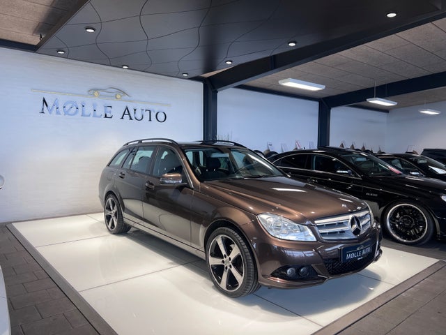 Mercedes C200 2,2 CDi AMG Line stc. aut. BE