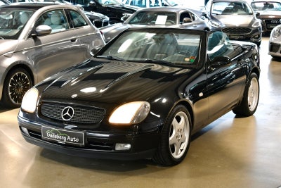 Mercedes SLK200 2,0 Benzin modelår 1999 km 135000 Sort ABS airbag centrallås, Velkørende Mercedes Be