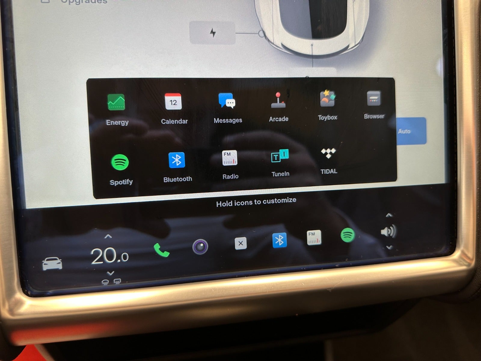 Billede af Tesla Model S  P85+