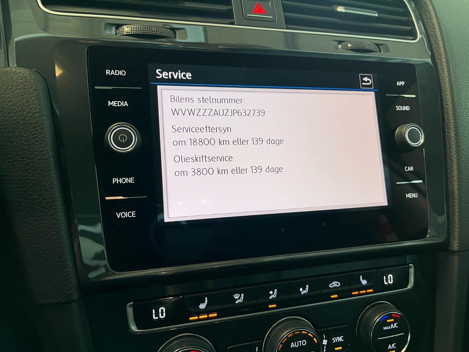 Billede af VW Golf VII 1,5 TSi 130 Comfortline Variant