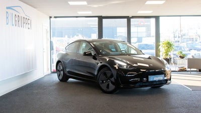 Tesla Model 3  RWD El aut. Automatgear modelår 2023 km 11211 Sort nysynet ABS airbag alarm startspær