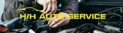 H/H autoservice logo