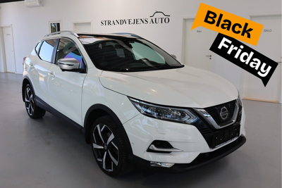 Nissan Qashqai 1,5 dCi 110 Tekna+ Diesel modelår 2018 km 157000 Hvid nysynet ABS airbag startspærre 