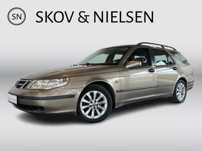 Saab 9-5 2,0 T Vector SportCombi Benzin modelår 2002 km 347000 Beigemetal klimaanlæg ABS airbag cent