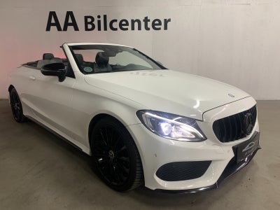 Mercedes C180 1,6 AMG Line Cabriolet aut. 2d