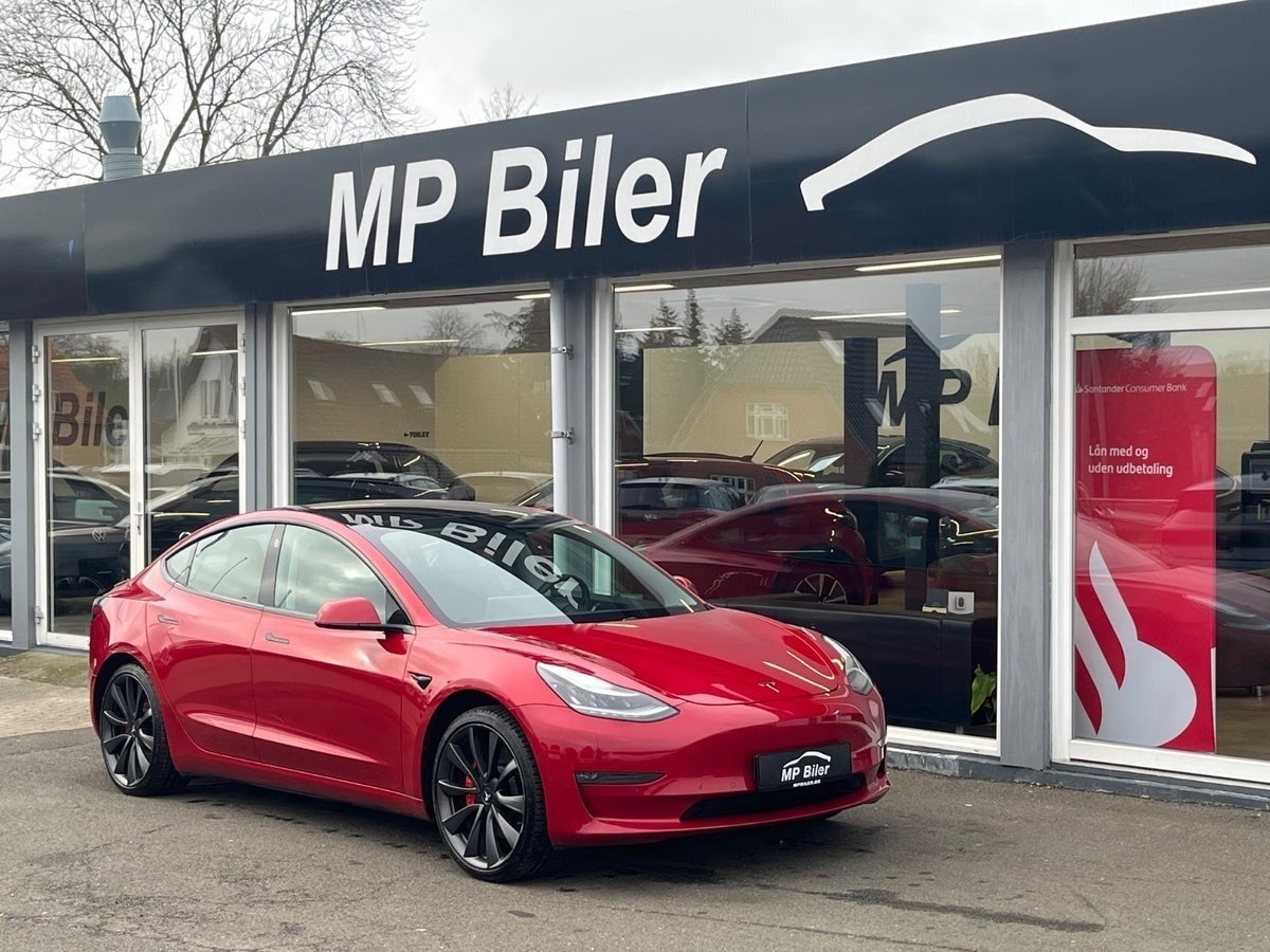 Billede af Tesla Model 3  Performance AWD