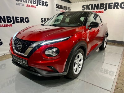 Nissan Juke 1,0 Dig-T 114 Tekna DCT Benzin aut. Automatgear modelår 2021 km 69000 Rødmetal klimaanlæ