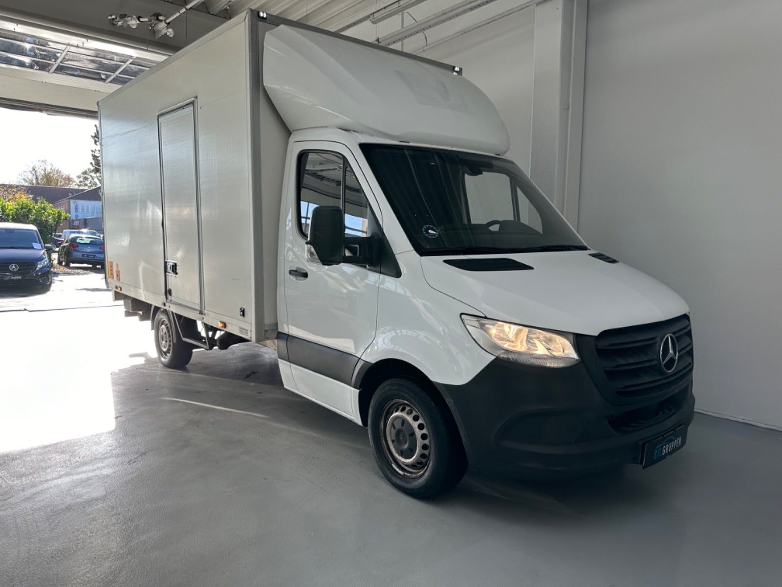 Billede af Mercedes Sprinter 314 2,2 CDi Alukasse m/lift aut. FWD