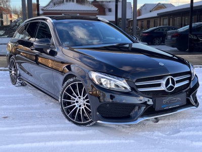 Mercedes C200 d 2,2 AMG Line stc. aut. 5d