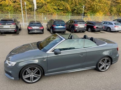 Audi A3 2,0 TFSi 190 Sport Cabriolet S-tr. 2d