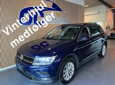 VW Tiguan 2,0 TDi 150 Comfortline+ DSG Diesel aut. Automatgear modelår 2018 km 152000 Blåmetal træk 