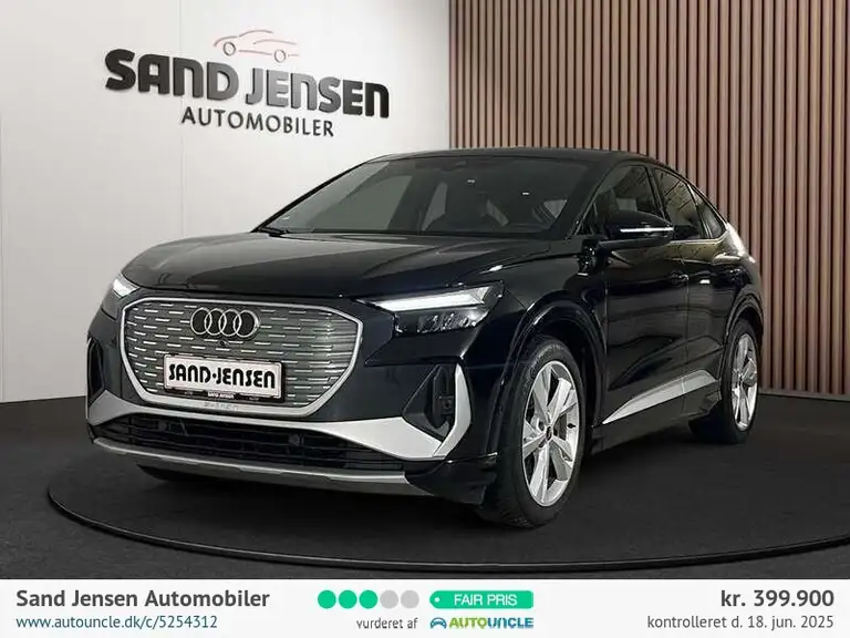 Audi Q4 e-tron S-line Sportback quattro