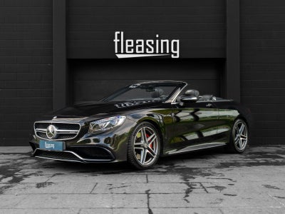 Mercedes S63 5,5 AMG Cabriolet aut. 4Matic 2d