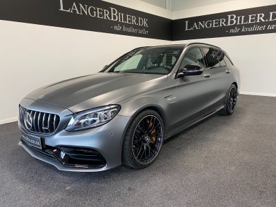 Mercedes C63 4,0 AMG S stc. aut. Benzin aut. Automatgear modelår 2021 km 9000 Koksmetal ABS airbag s