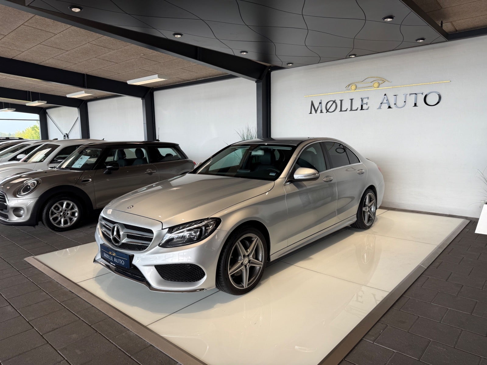 Billede af Mercedes C200 2,0 AMG Line aut.