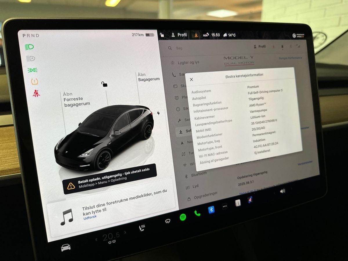 Tesla Model Y Performance AWD billede 23