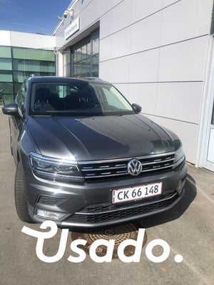 VW Tiguan 2,0 TDi 190 Highline DSG 4Motion Diesel 4x4 4x4 aut. Automatgear modelår 2017 km 120000 Ko