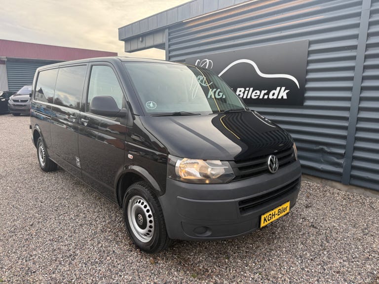 VW Transporter TDi 102 Kassevogn lang