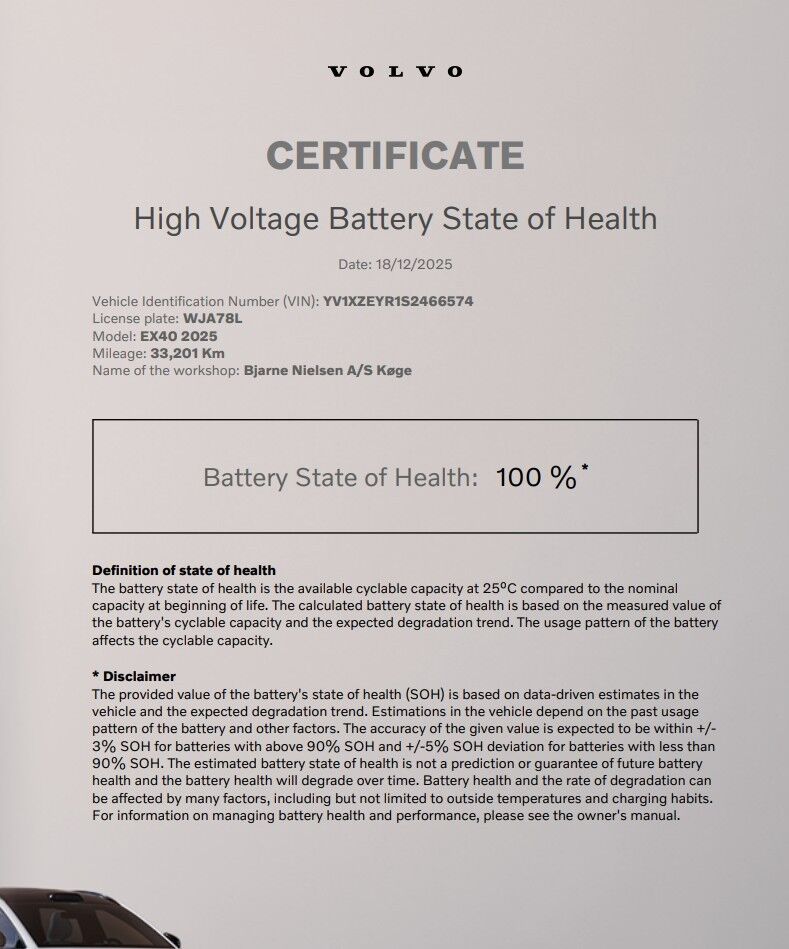 Volvo EX40 Twin Performance Ultra Black Edition billede 5