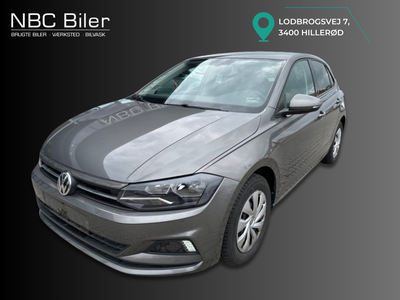 VW Polo 1,0 TSi 95 Comfortline Benzin modelår 2018 km 58000 Brunmetal ABS airbag startspærre servost