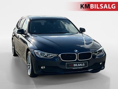 BMW 320d 2,0 Touring aut. Diesel aut. Automatgear modelår 2014 km 235000 Mørkblåmetal nysynet ABS ai