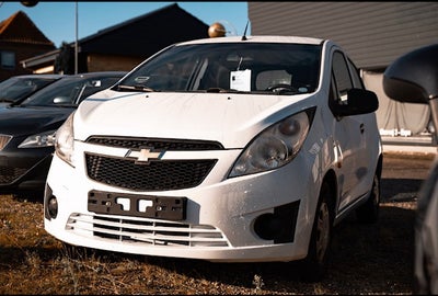 Chevrolet Spark 1,0 L Benzin modelår 2010 km 139000 Hvid nysynet ABS airbag centrallås servostyring,