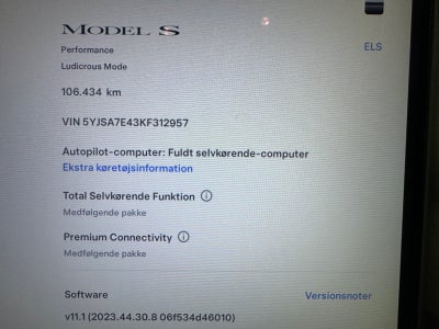 Tesla Model S Ludicrous Performance AWD