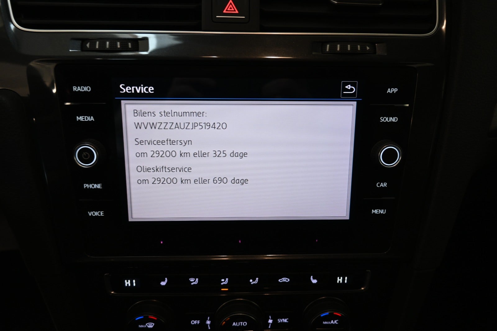 VW Golf VII TSi 125 Comfortline Variant DSG