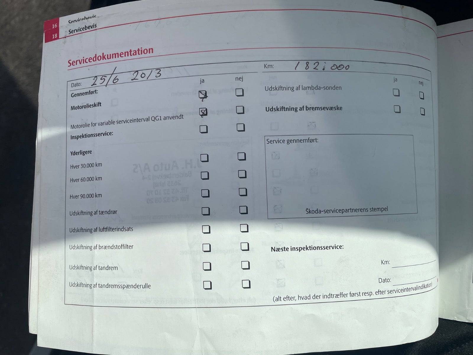 Billede af Skoda Octavia 1,9 TDi 100 Elegance Combi
